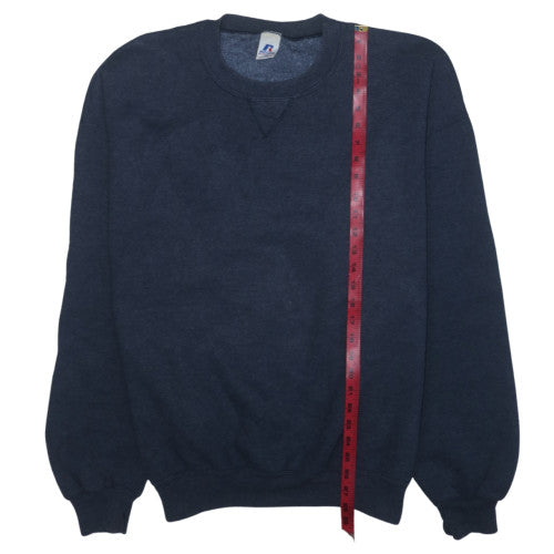 Russell Athletic Men's Blue 2XL Pullover Fleece Sweatshirt