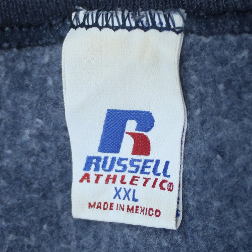 Russell Athletic Men's Blue 2XL Pullover Fleece Sweatshirt