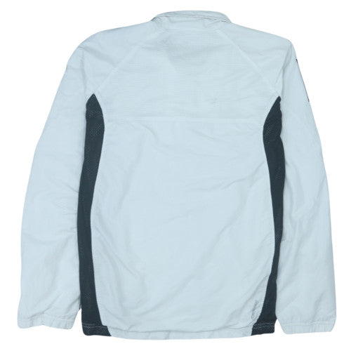 Adidas Mens White Lightweight Windbreaker Jacket Size L