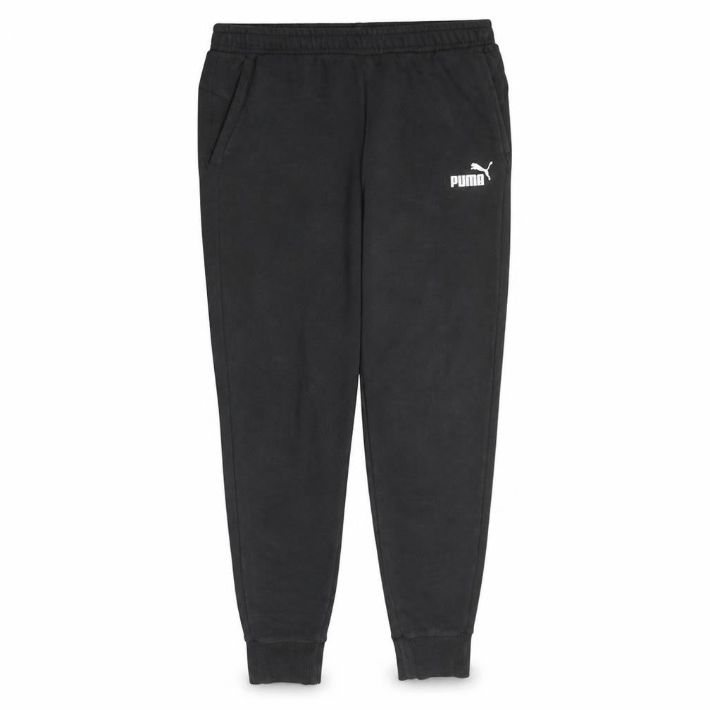 Puma Men's Black XL Jogger Trousers Fleece Elastic Waist