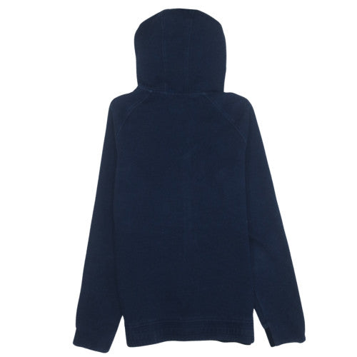 Gymshark Mens Blue Full Zip Hoodie M Hooded Fleece Sweatshirt