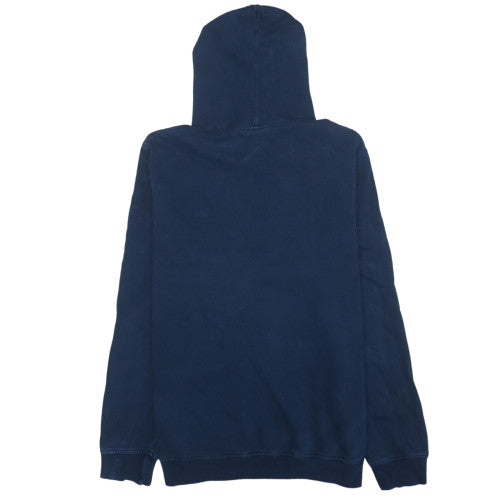 Lacoste Men's Blue 2XL Pullover Hoodie Vintage Washed Cotton
