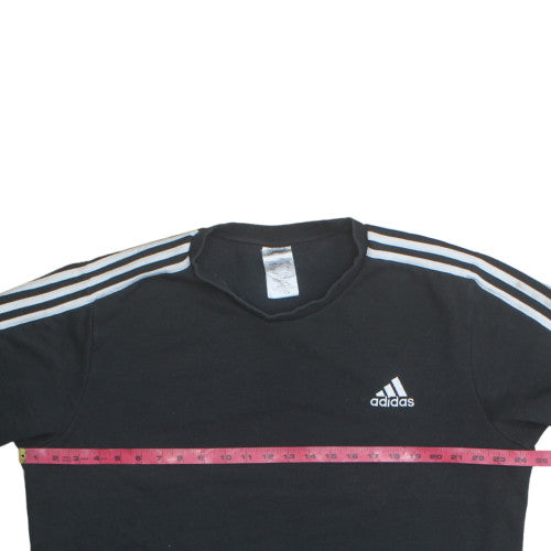 Adidas Mens Black XL Pullover Sweatshirt Crew Neck Sportswear