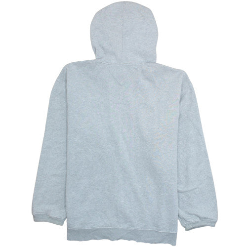 Tommy Hilfiger Mens Grey Full Zip Hoodie XXL Classic Logo