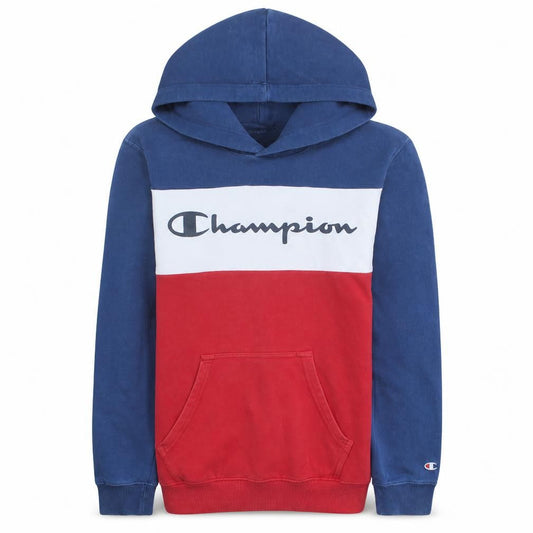 Champion Men’s Multicoloured Pullover Hoodie Small Logo Fleece Sweatshirt