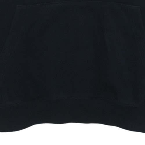 Nike Men's Black Pullover Hoodie L Logo Fleece Sportswear