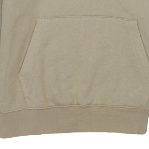 Nike Women Beige Pullover Hoodie Large Cotton Blend Casual