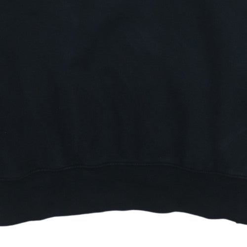 Nike Men's Black Pullover Hoodie L Regular Fit Sportswear