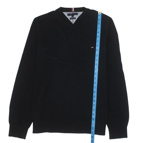 Tommy Hilfiger Men's Black XXL Pullover Crew Neck Sweatshirt