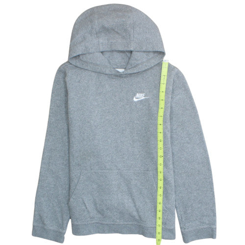 Nike Boys Grey Pullover Hoodie XL 158-170cm Hooded Sweatshirt