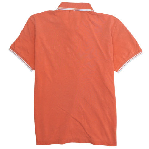 Lacoste Mens Orange Regular Fit Polo Shirt Size M