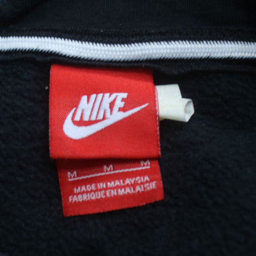 Nike Men's Black M Pullover Hoodie Fleece Logo Sweatshirt