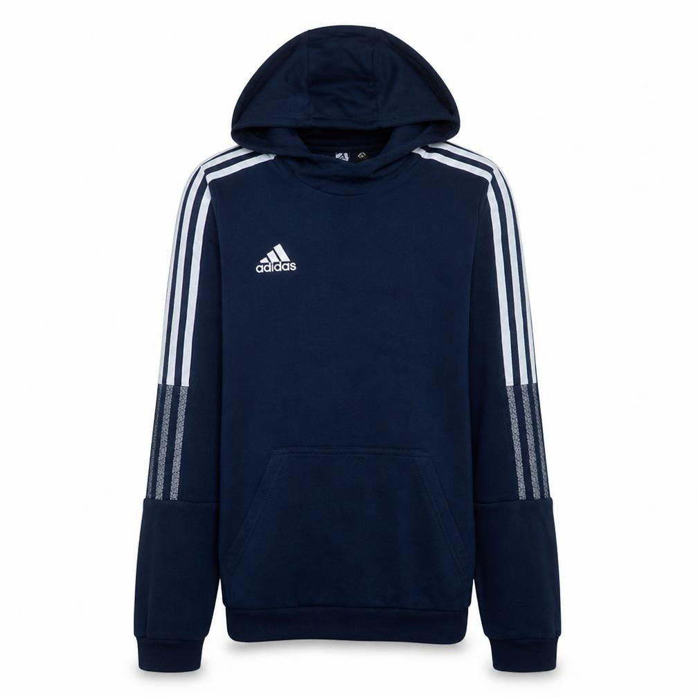 Adidas Men's Blue Pullover Hoodie Size S Sports Fleece