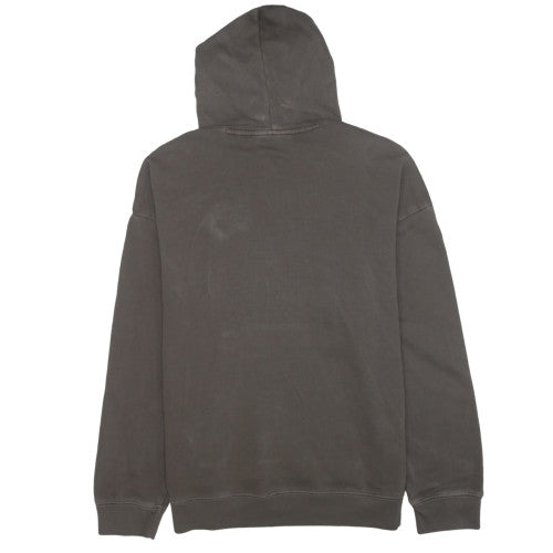 Adidas Women Grey Trefoil Logo Pullover Hoodie Size M