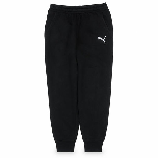 Puma Men's Black Jogger Trousers L Regular Fit Elastic Waist