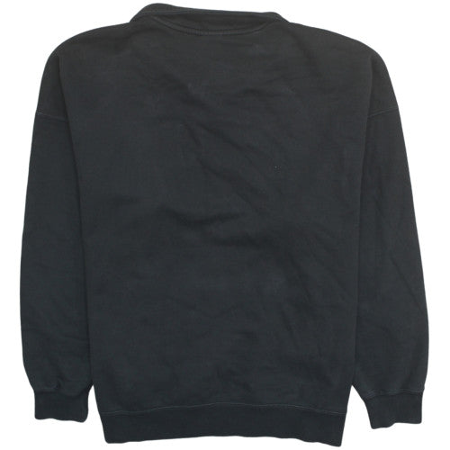 Puma Men Black 2XL 1/4 Zip Fleece Sweatshirt Sports Top