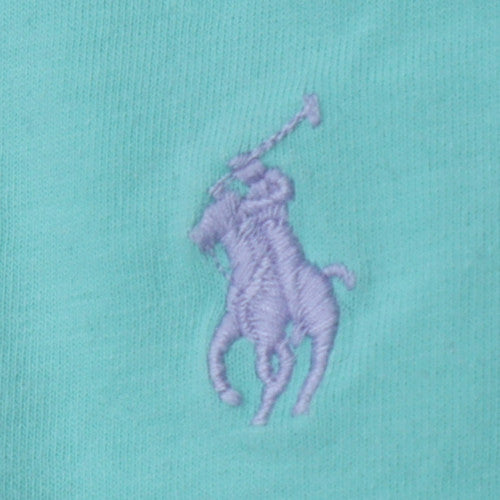 Polo Ralph Lauren Men's Aqua Blue V-Neck Cotton T-Shirt XL