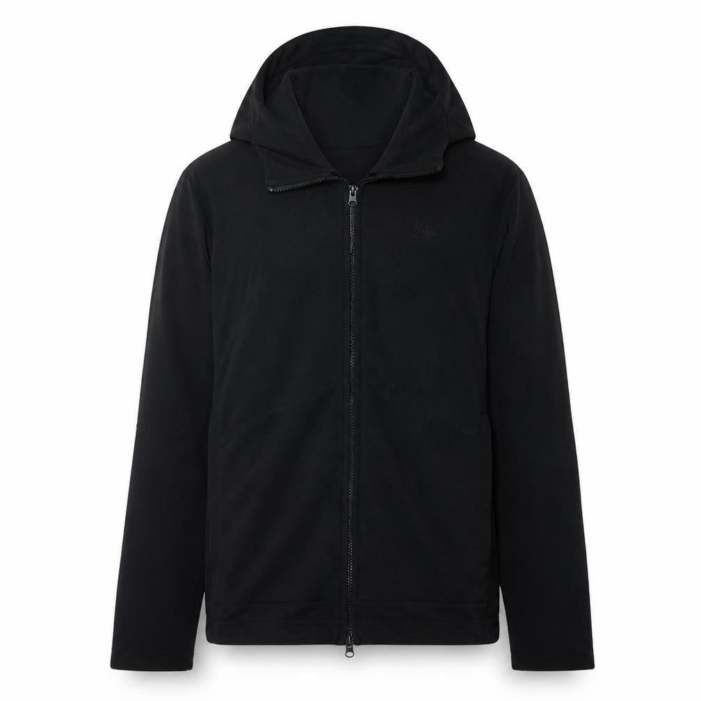 Nike Men's Black Full Zip Hoodie Size L Fleece Sportswear