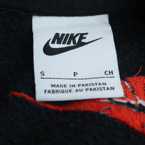 Nike Men's Black Pullover Graphic Logo Sweatshirt Size S