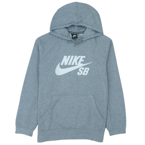 Nike SB Men's Grey Pullover Hoodie L Regular Fit Fleece