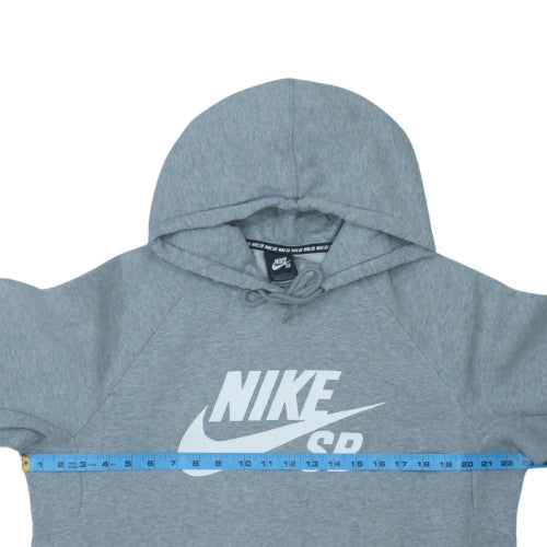 Nike SB Men's Grey Pullover Hoodie L Regular Fit Fleece