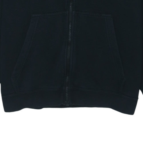 Nike Mens Black Full Zip Hoodie Size M Fleece Sportswear