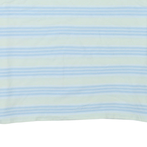 Nautica Men’s Blue Striped 2XL Cotton Polo Shirt