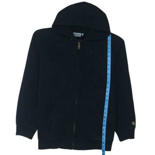 Carhartt Men's Black XL Full Zip Hoodie Sweatshirt