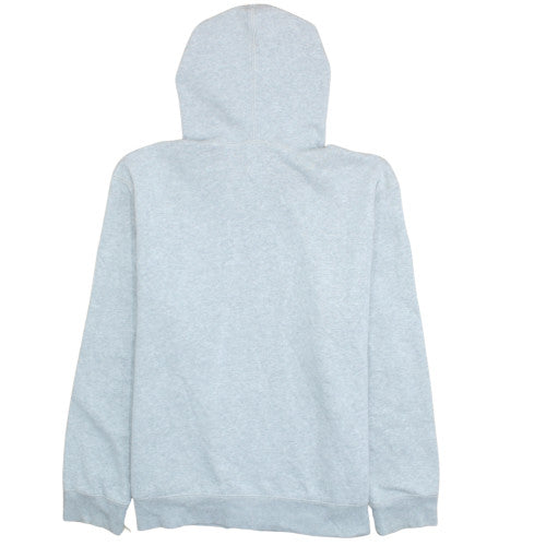 GAP Men's Grey Full Zip Hoodie XL Fleece Logo Classic Style