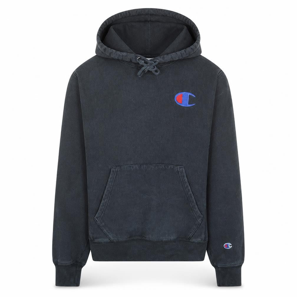 Champion Mens Black XS Fleece Hooded Sweatshirt Pullover