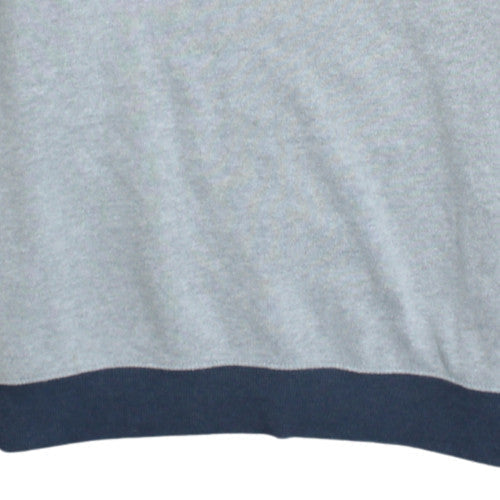 Vans Mens Grey Blue Pullover Sweatshirt Medium Crew Neck Regular Fit
