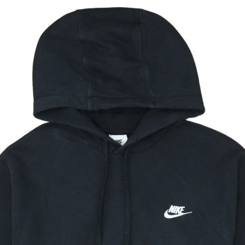 Nike Men's Black Pullover Hoodie Medium Classic Fleece Sweatshirt