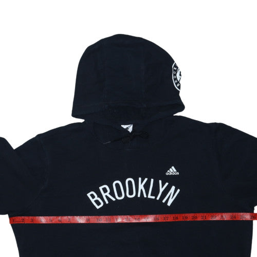 Adidas Men's Black Brooklyn Pullover Hoodie Size L Sportswear