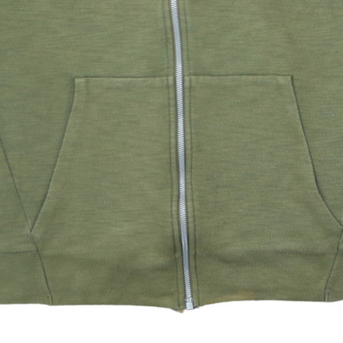 Nike Men's Green Full Zip Hoodie Size M Regular Fit Casual Sportswear