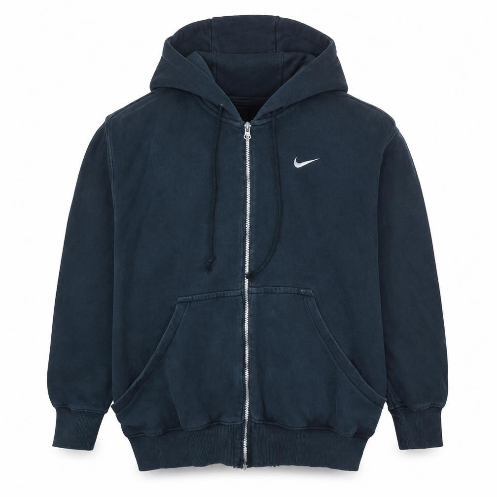Nike Men’s Black Full Zip Hoodie M Fleece Sportswear Sweatshirt