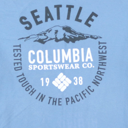 Columbia Men's Blue Seattle Graphic Cotton T-Shirt XXL