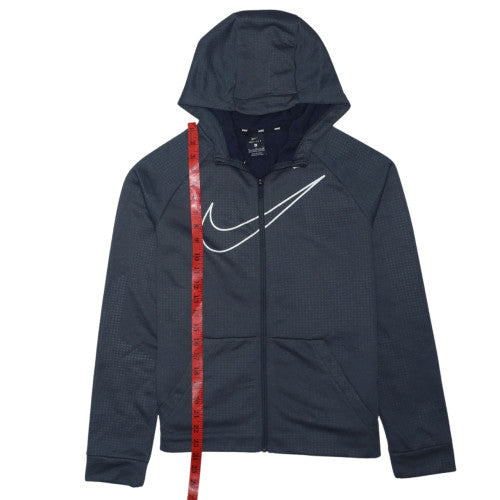 Nike Boys Navy Blue Dri-FIT Full Zip Hoodie XL (13-15 Years)