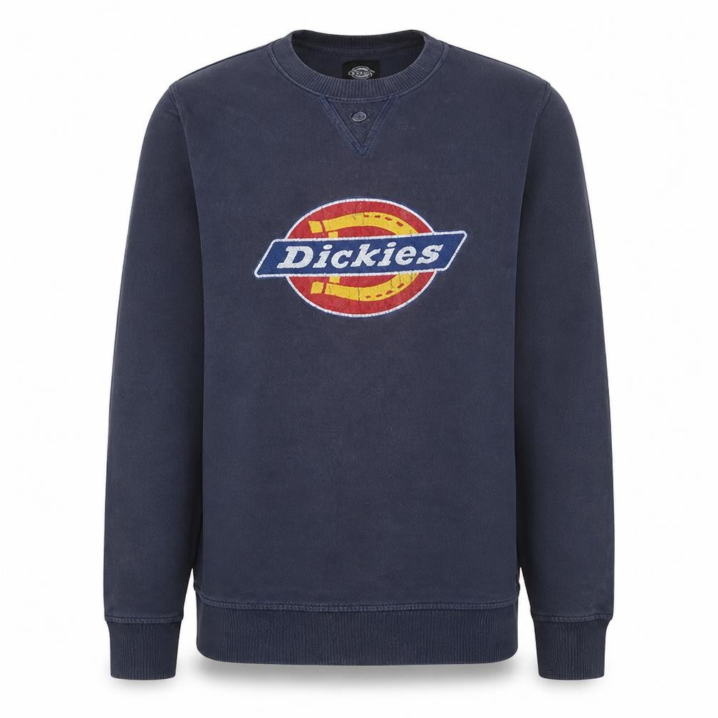 Dickies Men’s Blue Crew Neck Pullover Graphic Sweatshirt Medium