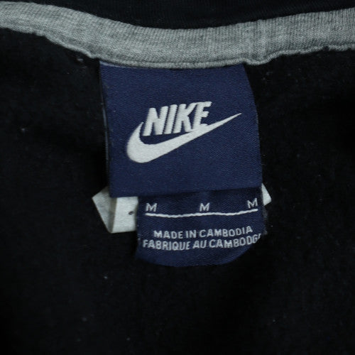 Nike Men's Black Full Zip Hoodie M Regular Fit Fleece Jacket