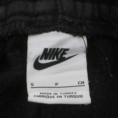 Nike Men's Black Cargo Jogger Trousers Size S Fleece Regular Fit