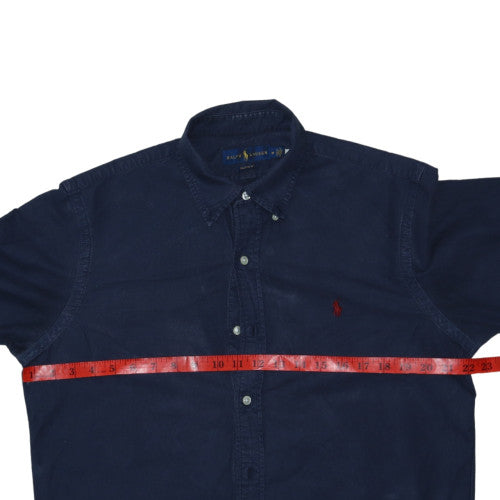 Ralph Lauren Men's Blue Classic Fit Button-Down Shirt M