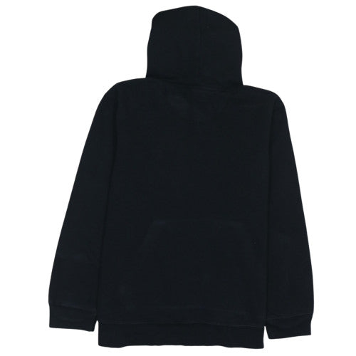 Nike Men's Black Pullover Hoodie Size M Fleece Logo Sweatshirt