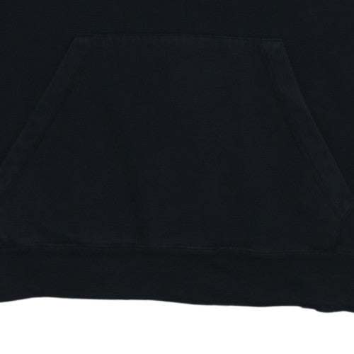 Nike Men's Black Pullover Hoodie Size M Fleece Logo Sweatshirt