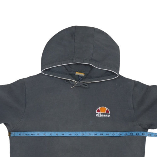 Ellesse Men’s Grey Pullover Hoodie L Regular Fit Sports Style