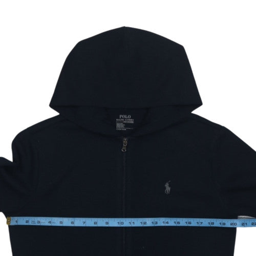 Ralph Lauren Men's Black Full Zip Hoodie S Regular Fit