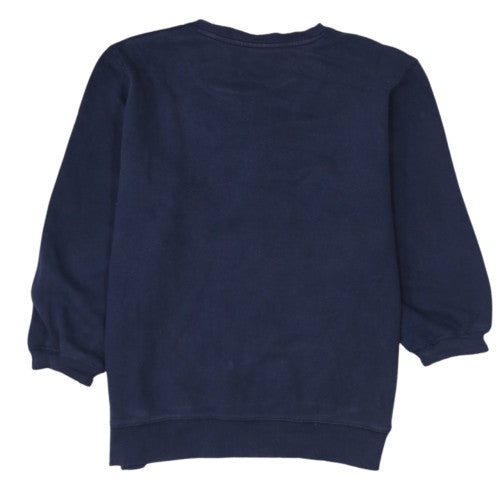 Champion Men's Blue Logo Pullover Sweatshirt Size M