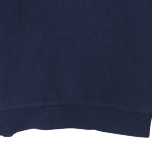 Champion Men's Blue Logo Pullover Sweatshirt Size M