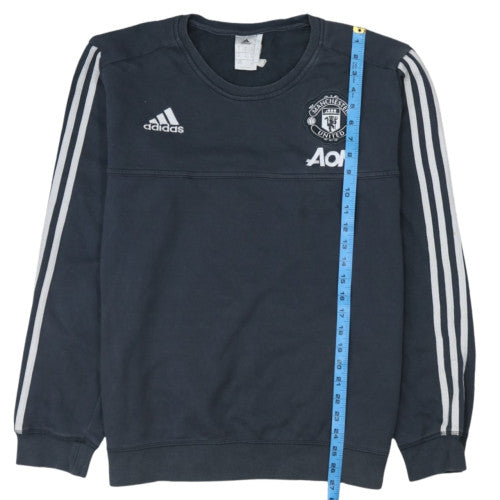 Adidas Men’s Black XL Pullover Sweatshirt Manchester United