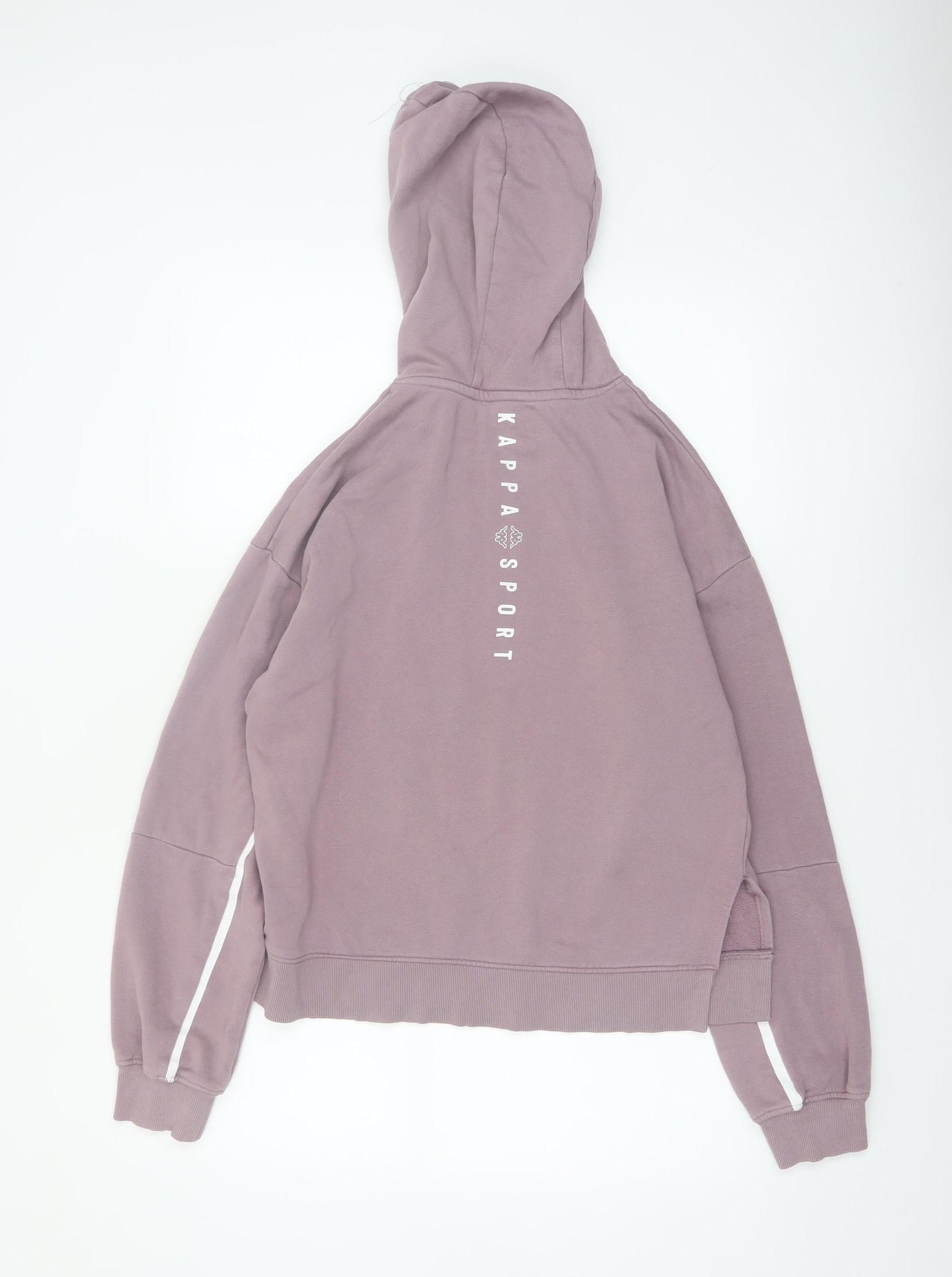 Kappa Women’s Mauve Hoodie Large Pullover Casual Hooded Sweatshirt