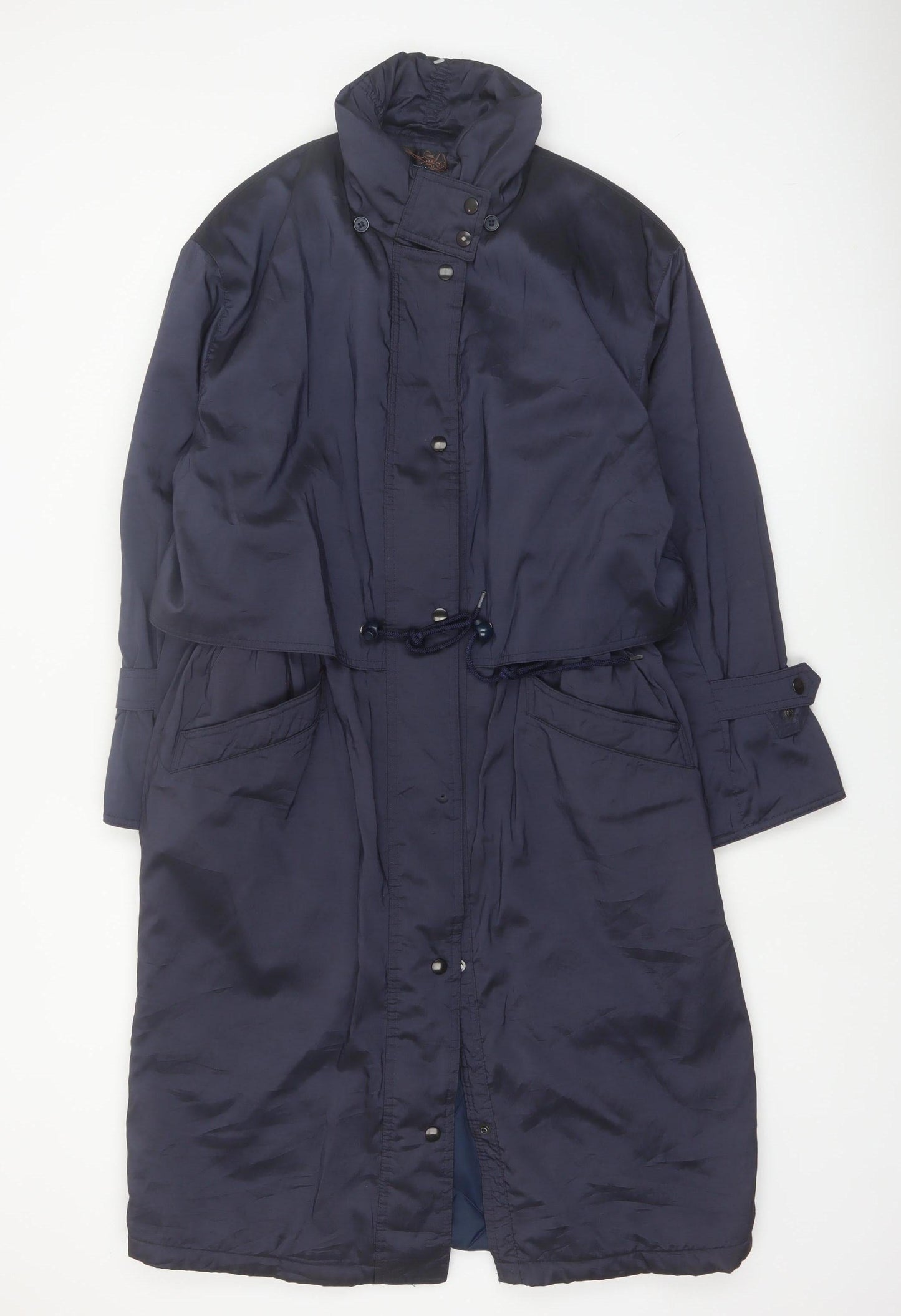 Forecaster of Boston Womens Navy Long Puffer Coat Small